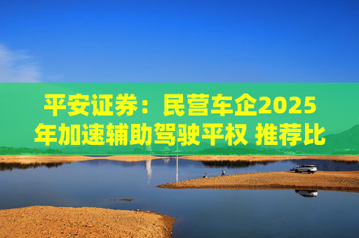 平安证券:民营车企2025年加速辅助驾驶平权 推荐比亚迪股份等