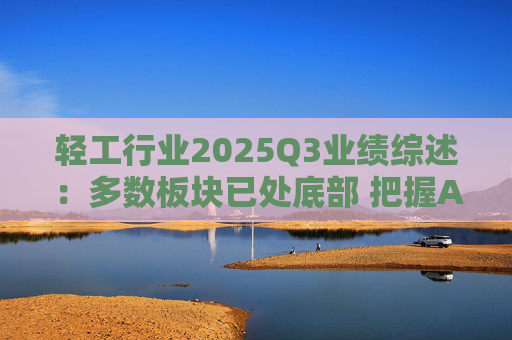 轻工行业2025Q3业绩综述：多数板块已处底部 把握Α布局机遇