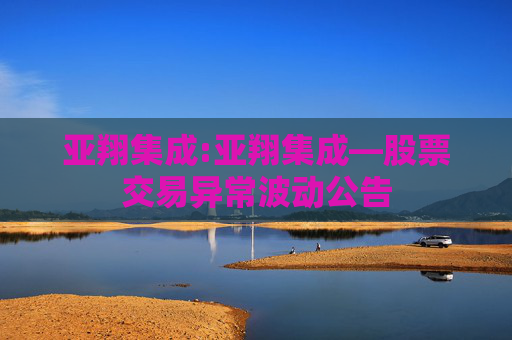 亚翔集成:亚翔集成―股票交易异常波动公告