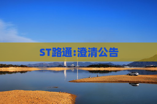 ST路通:澄清公告  第1张