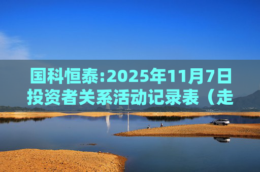 国科恒泰:2025年11月7日投资者关系活动记录表（走进国科恒泰-投资者开放日活动）