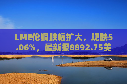 LME伦铜跌幅扩大,现跌5.06%,最新报8892.75美元/吨