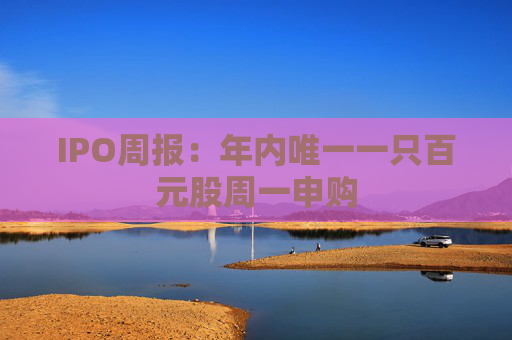 IPO周报：年内唯一一只百元股周一申购