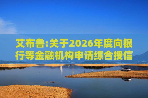 艾布鲁:关于2026年度向银行等金融机构申请综合授信额度及担保暨关联交易的公告
