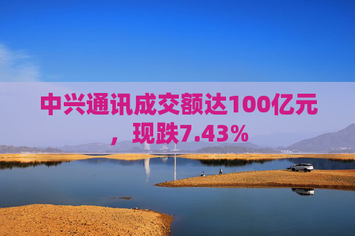 中兴通讯成交额达100亿元，现跌7.43%