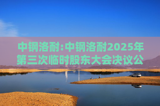 中钢洛耐:中钢洛耐2025年第三次临时股东大会决议公告