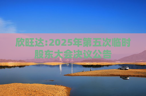 欣旺达:2025年第五次临时股东大会决议公告