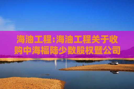 海油工程:海油工程关于收购中海福陆少数股权暨公司非公开发行股票募投项目实施主体股权结构发生变化的公告
