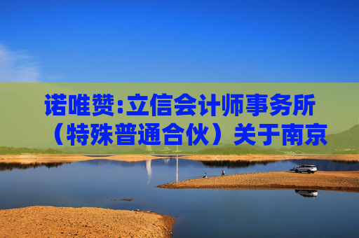 诺唯赞:立信会计师事务所(特殊普通合伙)关于南京诺唯赞生物科技股份有限公司2024年度非经营性资金占用及其他关联资金往来情况的专项报告