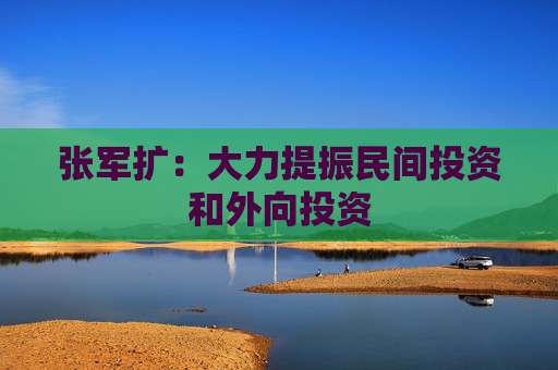 张军扩:大力提振民间投资和外向投资