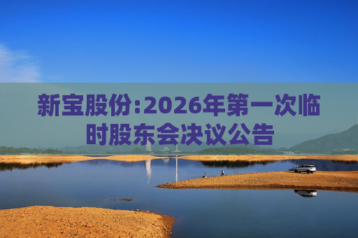 新宝股份:2026年第一次临时股东会决议公告