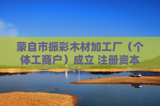 蒙自市振彩木材加工厂（个体工商户）成立 注册资本6万人民币