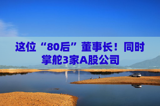 这位“80后”董事长！同时掌舵3家A股公司  第1张