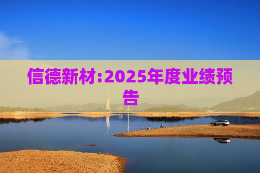 信德新材:2025年度业绩预告