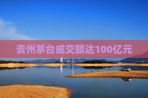 贵州茅台成交额达100亿元  第1张