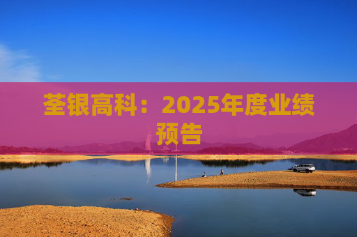 荃银高科：2025年度业绩预告