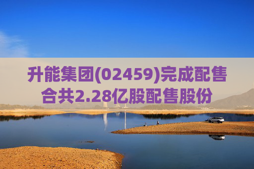 升能集团(02459)完成配售合共2.28亿股配售股份