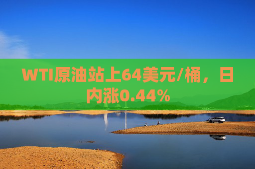 WTI原油站上64美元/桶，日内涨0.44%