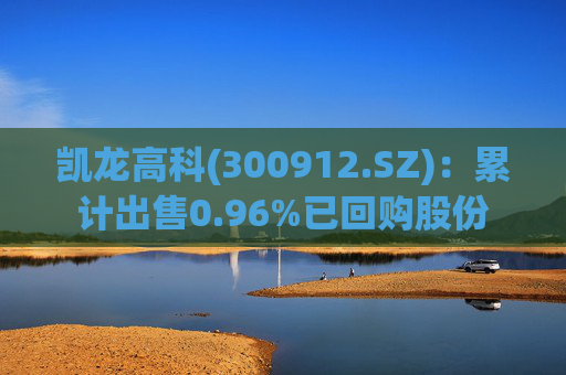 凯龙高科(300912.SZ)：累计出售0.96%已回购股份