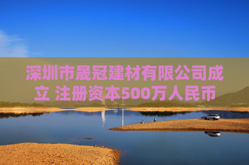 深圳市晟冠建材有限公司成立 注册资本500万人民币  第1张