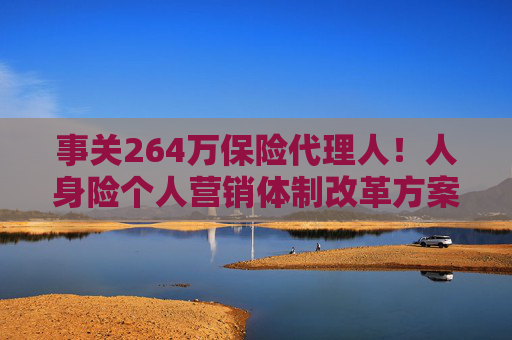 事关264万保险代理人!人身险个人营销体制改革方案落地 拟推动建立有中国特色的保险销售人员荣誉评价体系