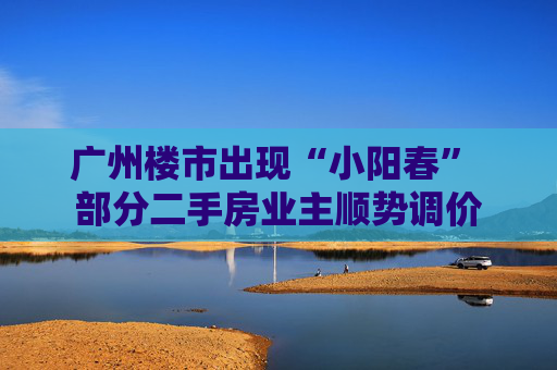 广州楼市出现“小阳春” 部分二手房业主顺势调价