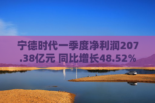 宁德时代一季度净利润207.38亿元 同比增长48.52%