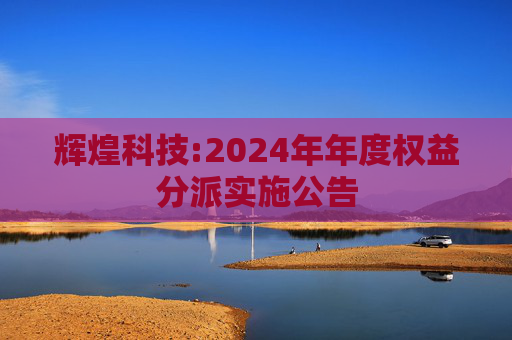 辉煌科技:2024年年度权益分派实施公告