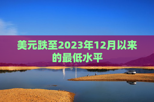 美元跌至2023年12月以来的最低水平
