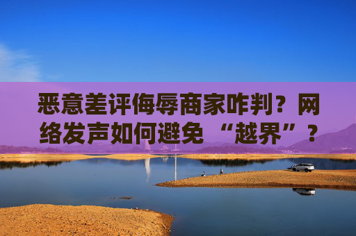 恶意差评侮辱商家咋判？网络发声如何避免 “越界”？最高法发布典型案例