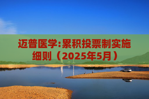 迈普医学:累积投票制实施细则（2025年5月）