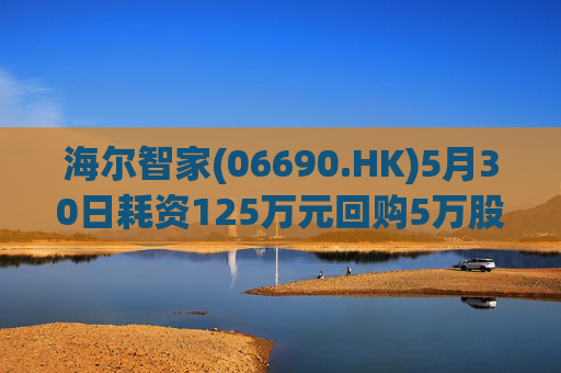 海尔智家(06690.HK)5月30日耗资125万元回购5万股A股