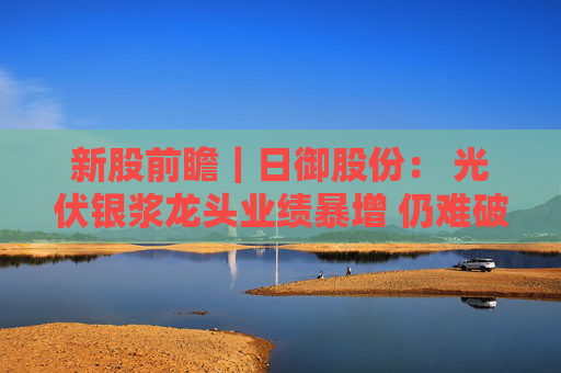 新股前瞻|日御股份: 光伏银浆龙头业绩暴增 仍难破流动性困局?