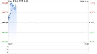 金价升至每盎司5000美元上方 抄底买家重返市场