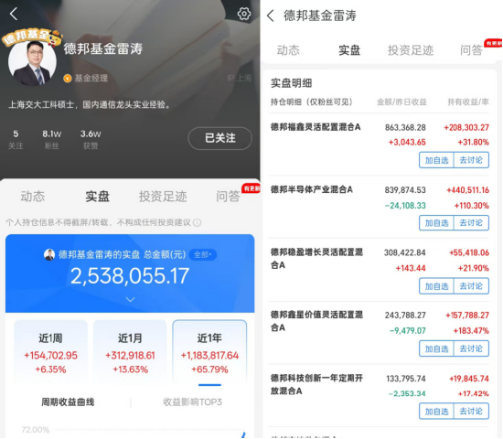 GEO概念火到基金圈,德邦稳盈增长基金触发限购,23年因老婆买基金而多做家务的雷涛收益回暖 第3张 GEO概念火到基金圈,德邦稳盈增长基金触发限购,23年因老婆买基金而多做家务的雷涛收益回暖 第3张