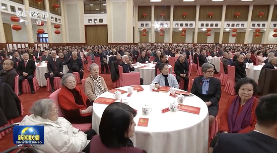 春节团拜会上的一个特别细节 第4张 春节团拜会上的一个特别细节 第4张