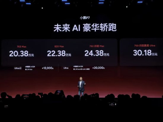 小鹏P7发布:搭载第二代VLA并上新三款车色,售价20.38万元起 第1张 小鹏P7发布:搭载第二代VLA并上新三款车色,售价20.38万元起 第1张